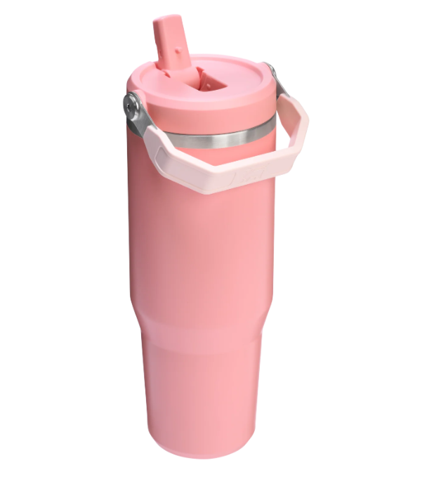 Original US American Stanley Ice Flow Flip straw (Pink Mesa)