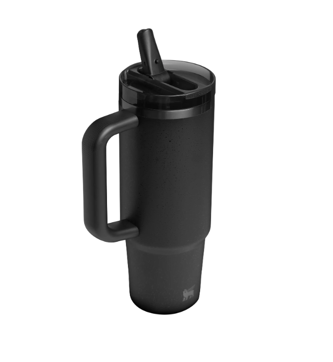 Original US American Stanley Protour Flip Straw (Black Moon)
